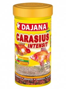 DAJANA Pet корм для рыб CARASIUS INTENSIT 100 мл. с добавлением водорослей спирулины и каротина. 