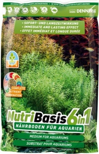 ГРУНТОВАЯ ПОДКОРМКА DENNERLE NUTR BASIS 6 в1 для аквариумных растений 2,4кг 50-70л 