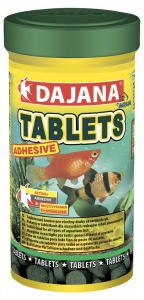 DAJANA Pet корм для рыб ADHESIVE Tablets 250 мл. для всех видов тропических аквариумных рыбок 