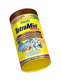 TETRA MENU 250 мл.4 вида хлопья корм для повышения иммун.здор.рост (Tetra Menu Futtermix 250 мл 1)