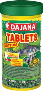 DAJANA Pet корм для рыб BOTTOM Tablets 250 мл. улучшает процесс пищеварения и метаболизма 