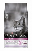 PURINA PRO PLAN корм  для кошек DELICATE Индейка 1.9 кг.с чувствительным пищеварением 