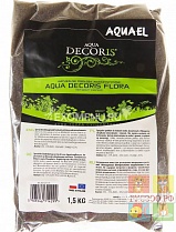 ГРУНТ AQUAEL DECORIS FLORA минеральный усиливает рост растений 1, 5кг 