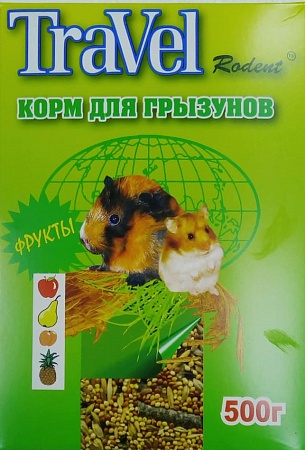 картинка TRAVEL корм для грызунов "Фрукты" 500г от магазина