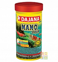 DAJANA Pet корм для крабов и креветок NANO Gran 80мл/10г. гранулы идеально для роста и смены панциря 