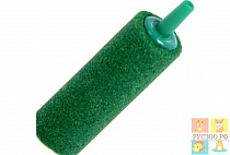 РАСПЫЛИТЕЛЬ ALEAS для аквариума минеральный зеленый цилиндр 18*52*4 мм 