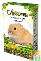 картинка ЛЮБИМЧИК корм зерносмесь для кроликов "Стандарт" 400г от магазина
