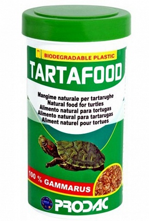 PRODAC TARTAFOOD 100мл корм для пресноводных черепах 100%гаммарус 