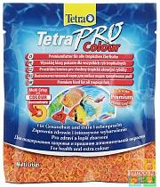 TETRA PRO COLOR Multi Crisps 12 г Корм для усиления насыщенности окраса всех видов декоративных рыб 