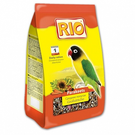 картинка RIO корм для средних попугаев зерносмесь "Основной рацион" 1000 г от магазина