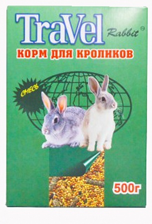картинка TRAVEL корм для кроликов "Смесь" 500г от магазина