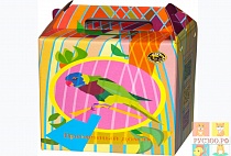 картинка ПЕРЕНОСКА ВАКА для птиц картонная 4627 от магазина