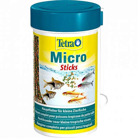 TETRA MICRO Sticks 100мл Корм для рыб микро палочки 