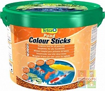 TETRA POND COLOUR Sticks 10л. палочки для усиления окраски прудовых рыб 