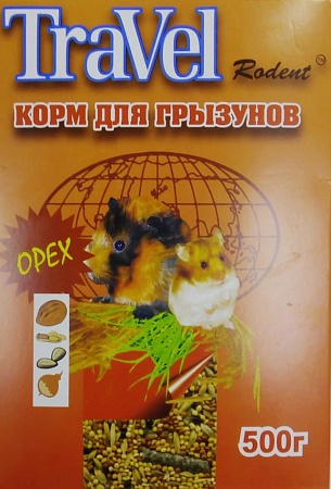 картинка TRAVEL корм для грызунов "Орех" 500г от магазина