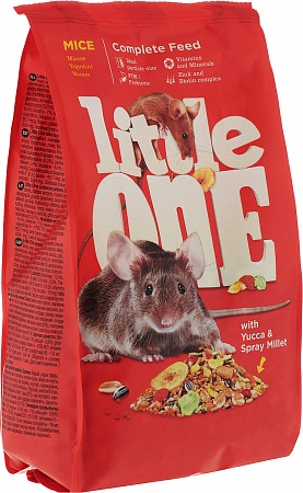 картинка LITTLE ONE зерносмесь корм для мышей 400 г от магазина