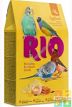 RIO корм для волнистых попугаев и других мелких птиц зерносмесь "Яичная" 250г зоомагазин