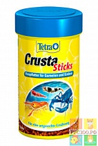 TETRA GRUSTA Sticks 100 мл. Корм для креветок, раков и крабов (палочки) 