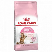 ROYAL CANIN корм для котят KITTEN STERILISED 400г.стерилизованных в возрасте от 6 до 12 месяцев 