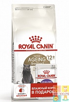 ROYAL CANIN корм для кошек AGEING STERILISED 12+ 400+85г стерелизованных кастрированных старше 12л 