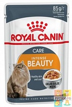 ROYAL CANIN корм для кошек пауч INTENSE BEAUTY Sauca в соусе 85г поддержание красоьы кожи и шерсти 