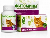 ФИТОМИНЫ урологический фитокомп. для кошек 50г 
