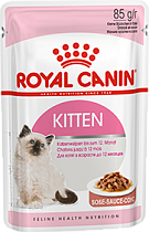 ROYAL CANIN корм для котят пауч KITTEN Instinctive Sauce в соусе 85г до 12 месяцев 