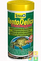 TETRA Repto Min DELICA Grasshoppers 250 мл. лакомство кузнечики для водяных черепах (палочки) 
