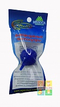 РАСПЫЛИТЕЛЬ VladOx vl-03 минеральный шарик голубой 30*28*4 мм для аквариума в упаковке 