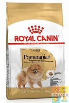 ROYAL CANIN корм для собак POMERANIAN Adult 0.5 кг породы.Померанский Шпиц для взрослых от 8 месяцев 