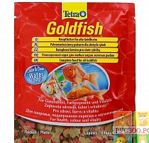 TETRA GOLDFISH Flakes 12г Основной корм для всех видов золотых и холодновоных рыб 