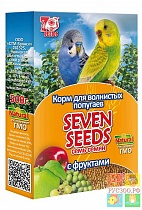 SEVEN SEEDS корм для попугаев волнистых "С фруктами" 500г зоомагазин