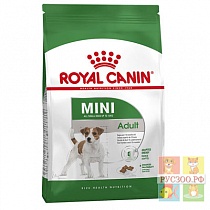 ROYAL CANIN корм для собак MINI Adult 8 кг Весовой мелких пород в возрасте от 10 месяцев до 8 лет 
