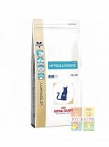 ROYAL CANIN корм для кошек Vet HYPOALLERGENIC Dr 25 500г.при пищевой аллергии, непереносимости 