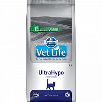 FARMINA Vet Life Cat UltraHypo диета для кошек при пищевой аллергии 400г 