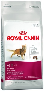  ROYAL CANIN корм для кошек FIT 32 Adult 400+0.164кг бывающих на улице в возрасте от1 до 7лет 
