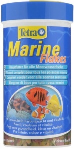 TETRA MARINE FLAKES 250 мл, корм для мелких и крупных морских рыб 