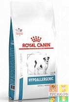 ROYAL CANIN корм для собак S/О HYPOALLERGENIC Small Dog 1кг мелких пород при аллергии и непереносим 