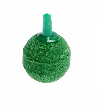 РАСПЫЛИТЕЛЬ VladOx vl-10 минеральный шарик зеленый 26*23*4мм для аквариума в упак 
